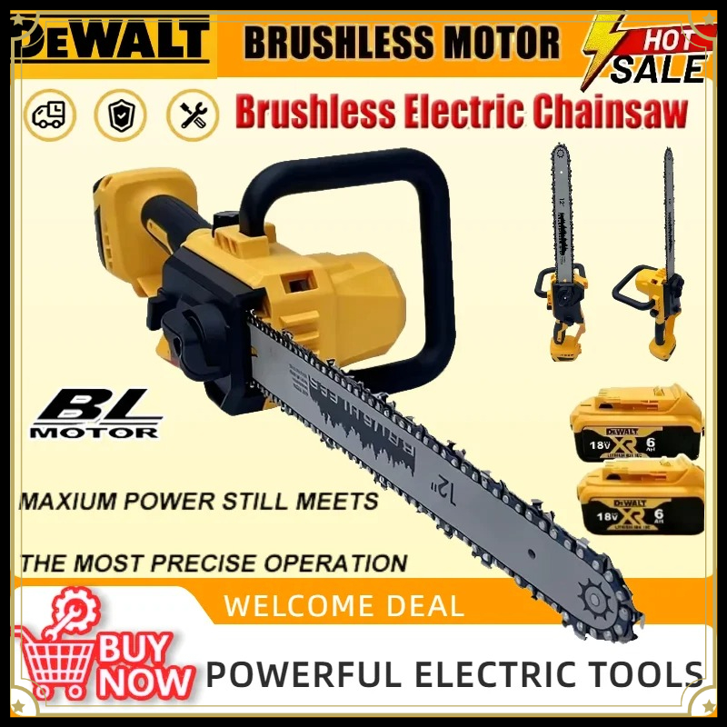 Woodworking Essential Tools - DEWALT 20V Motosega a Batteria Brushless