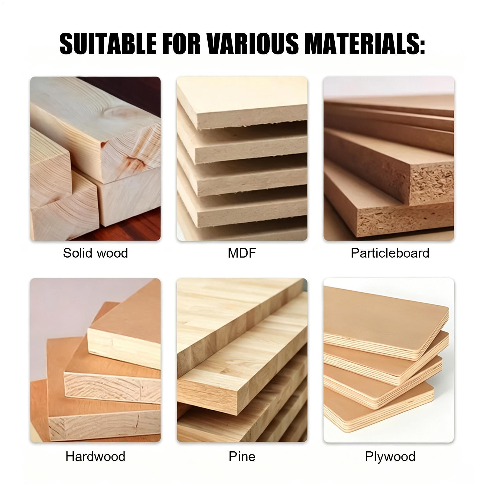 Router Bits For Woodworking - Fresa diritta con diametro del gambo