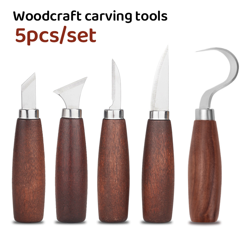 Woodworking Knife - 5 pezzi di strumenti per intaglio