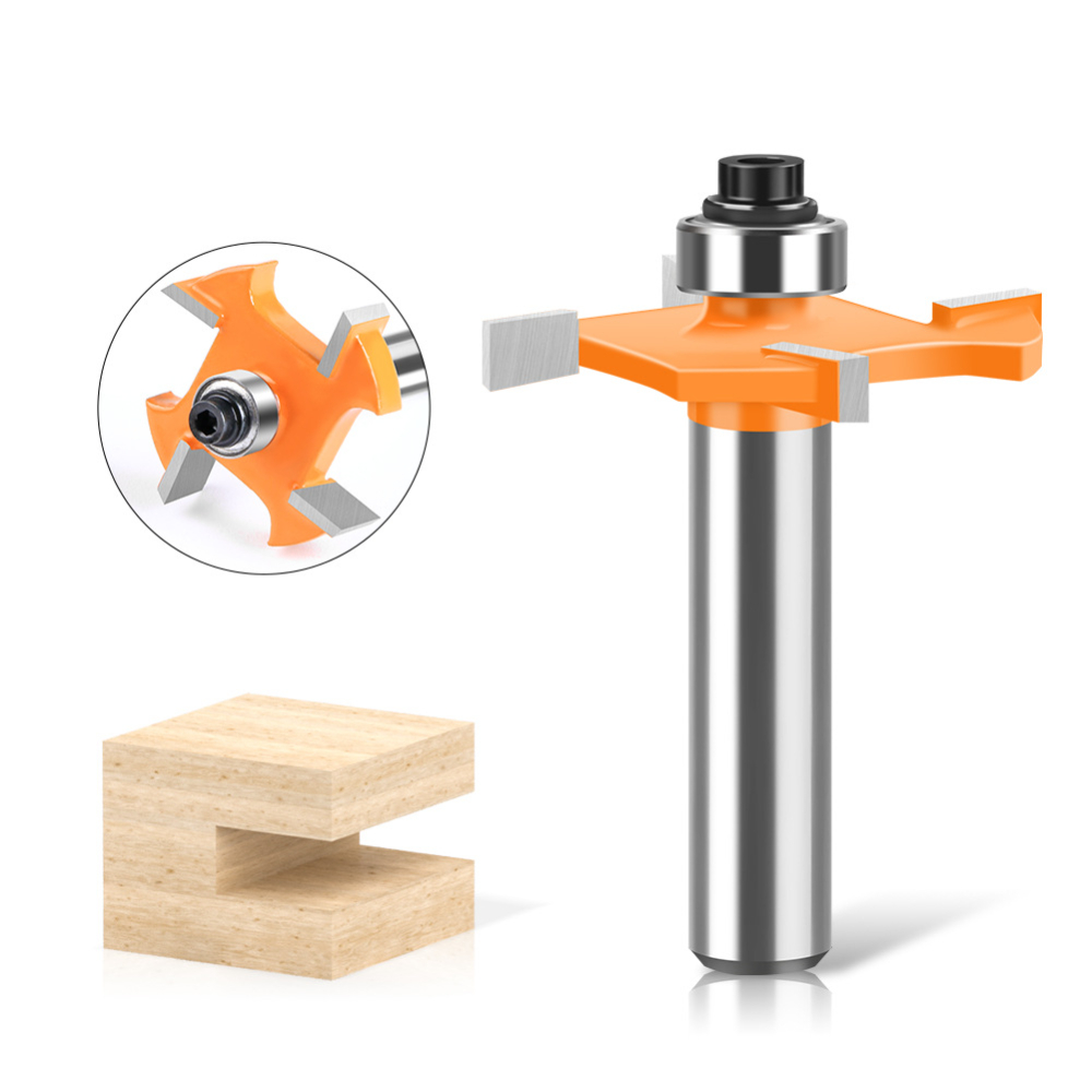 Router Bits For Woodworking - Fresa a 4 lame per scanalature