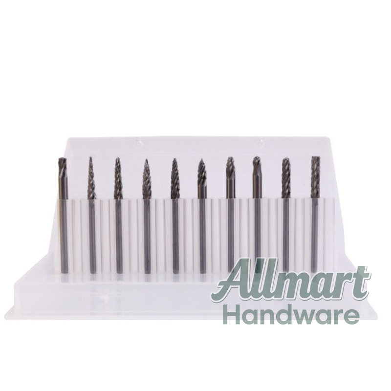 Router Bits For Woodworking - Set di 10 Frese Rotative in