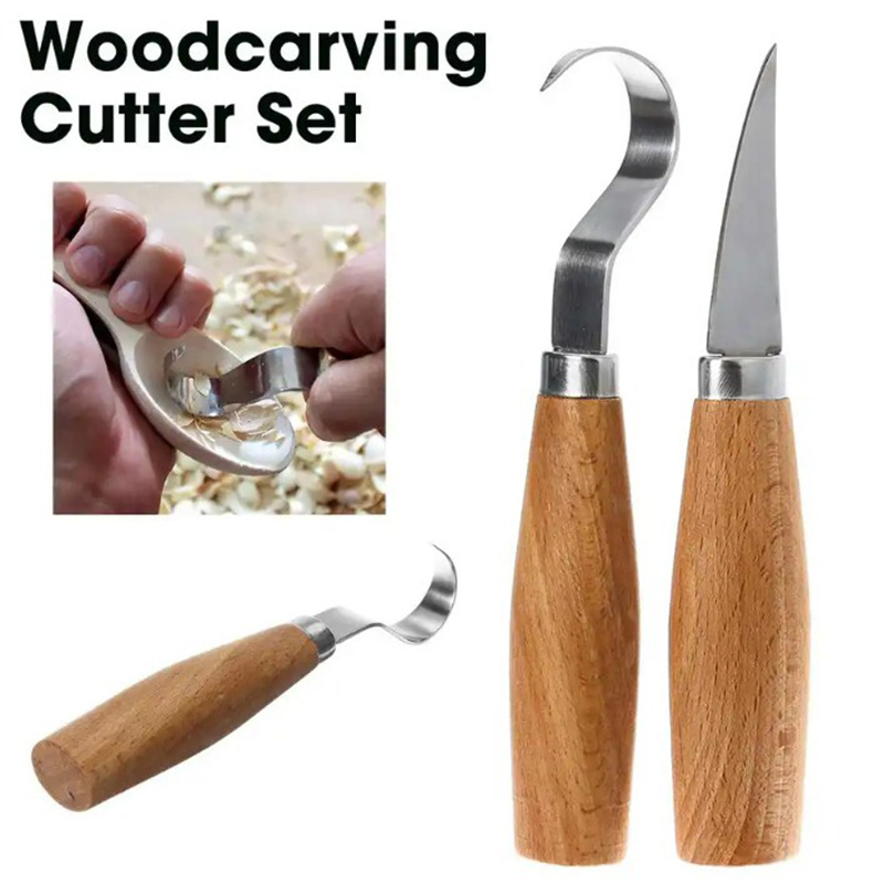 Woodworking Knife - Coltello per intaglio del legno, scalpello,