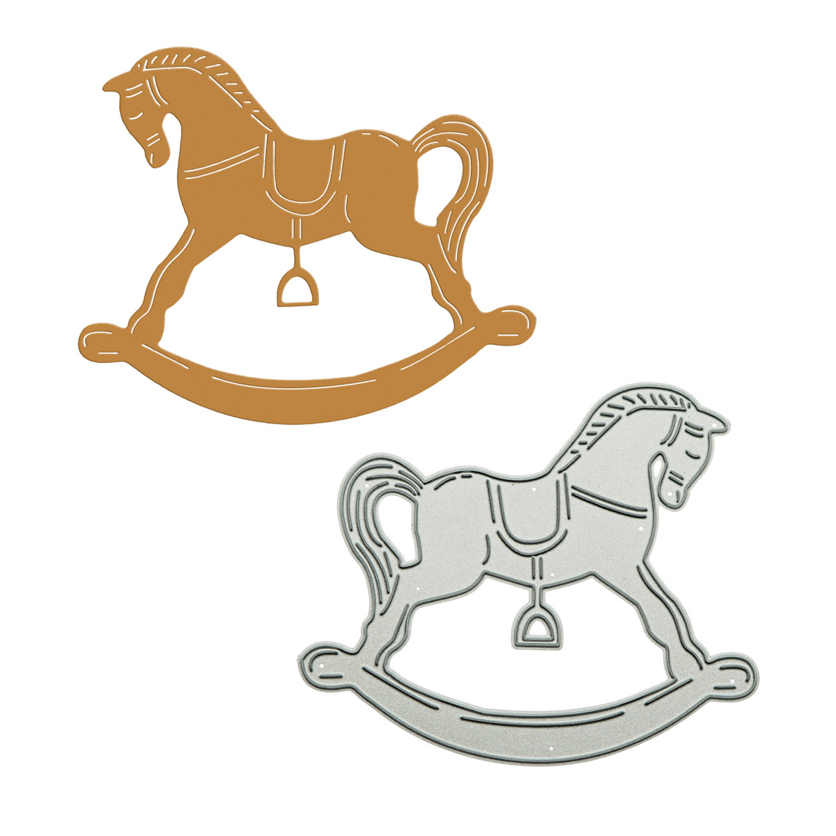 Woodworking Veneer Cutter - Fustelle in metallo Scrapbooking Stencil per