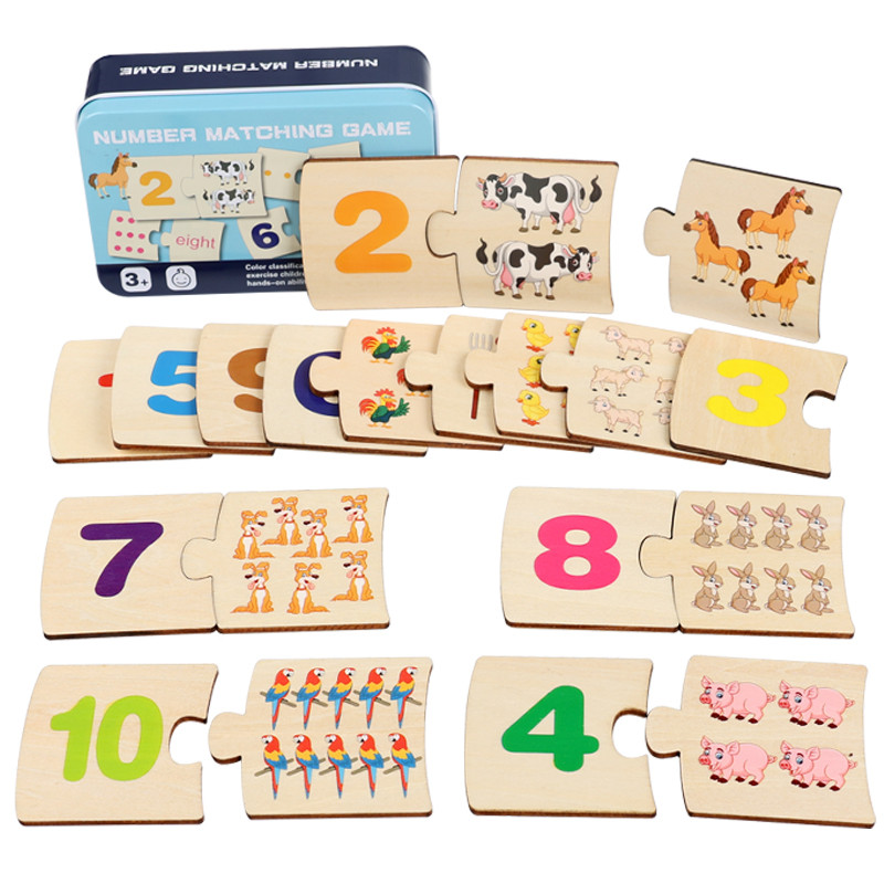 Woodworking For Kids - Bambini Scatola di Ferro Numero Illuminazione