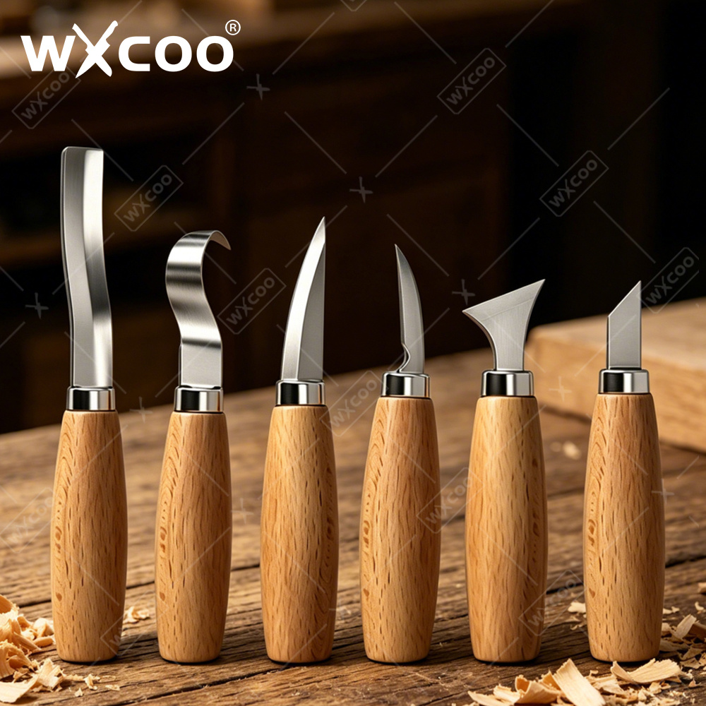 Woodworking Knife - WXCOO Scalpello a Gancio Ergonomico per