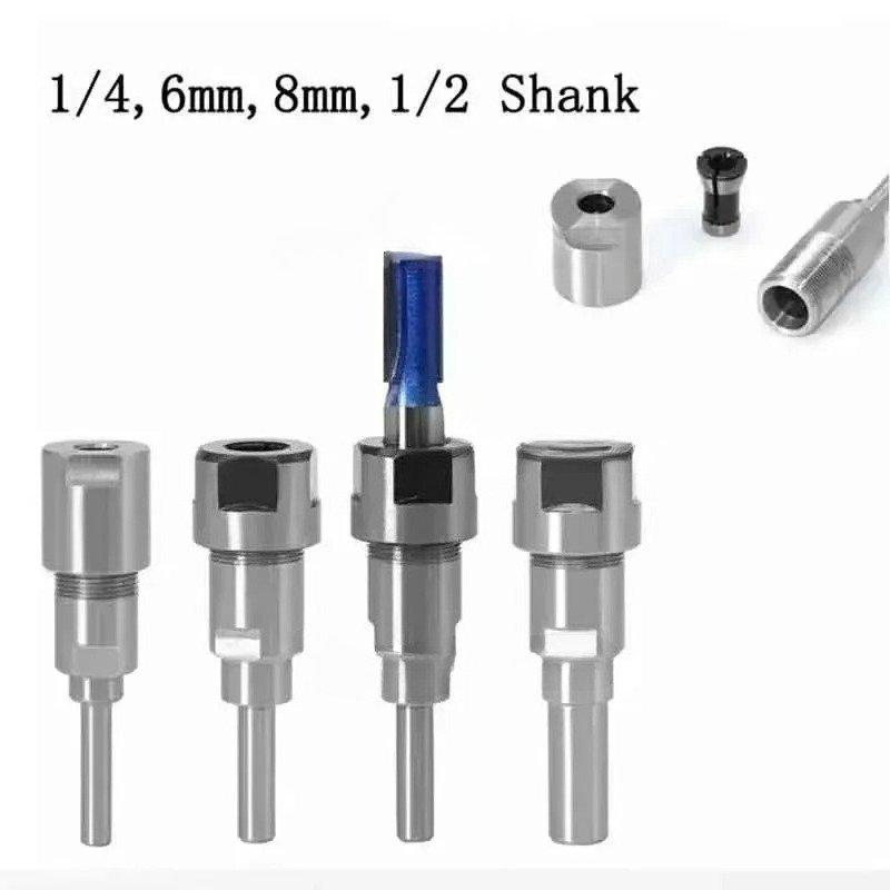Router Bits For Woodworking - Adattatore per Punte da Fresatura con