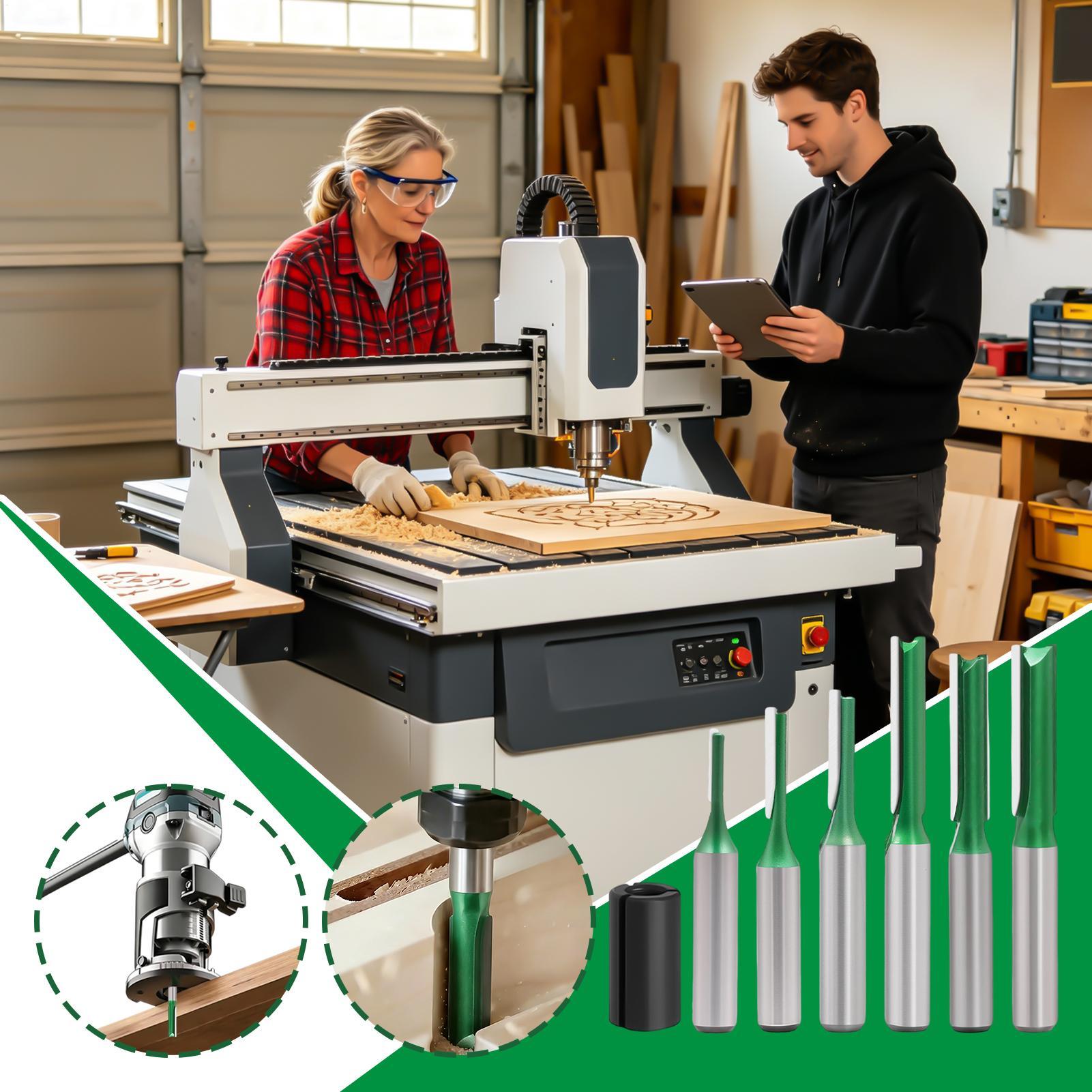 Frese diritte con diametro del - Router Bits For Woodworking recensione e prezzo