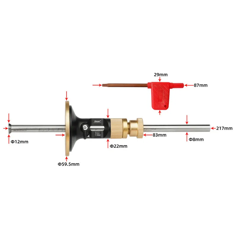 Righello per Marcatura in Allu - Woodworking Marking Gauge recensione e prezzo