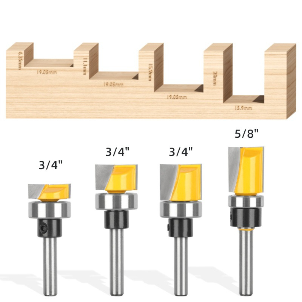 Fresa a filo con cuscinetto e  - Router Bits For Woodworking recensione e prezzo