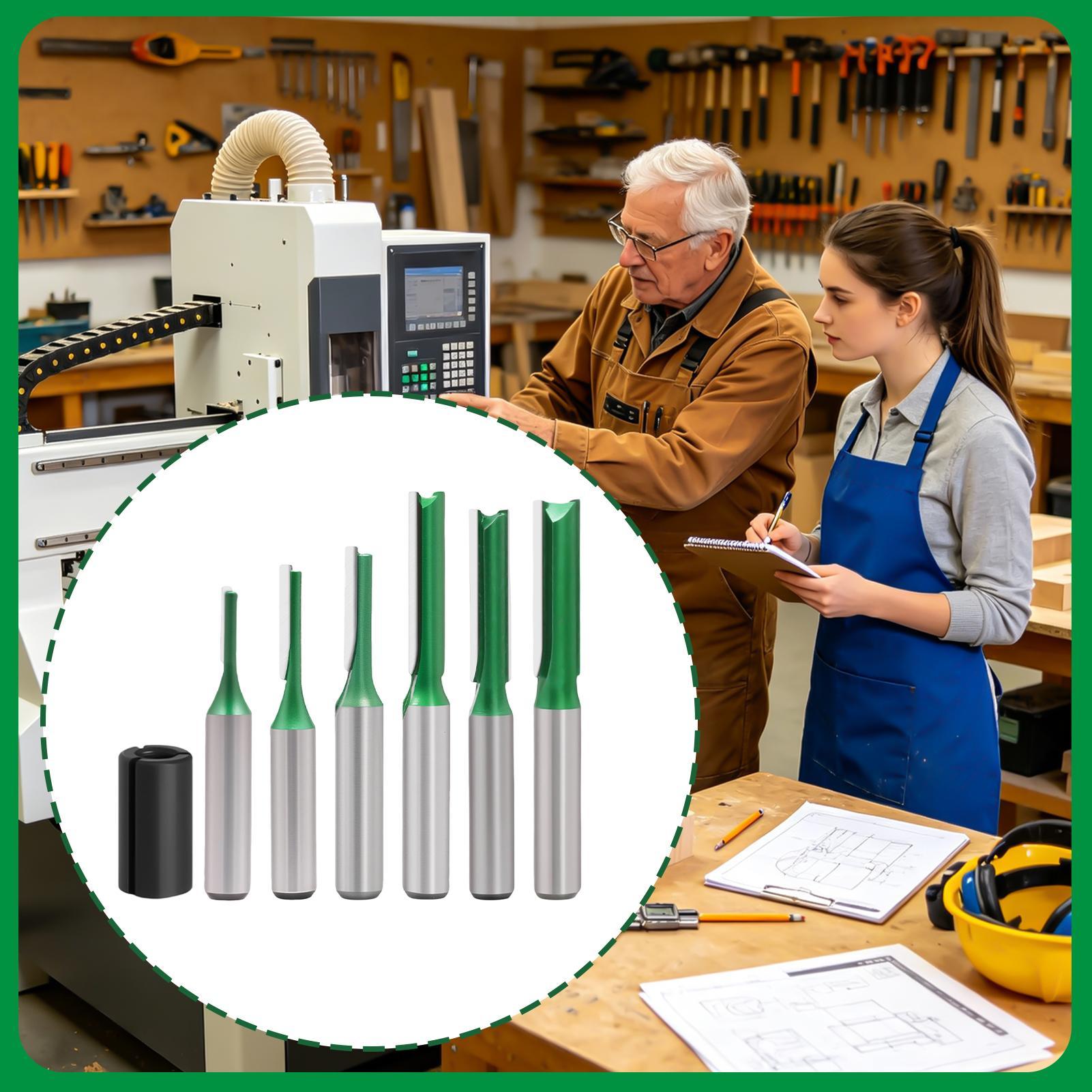 Fresa diritta con diametro del - Router Bits For Woodworking recensione e prezzo