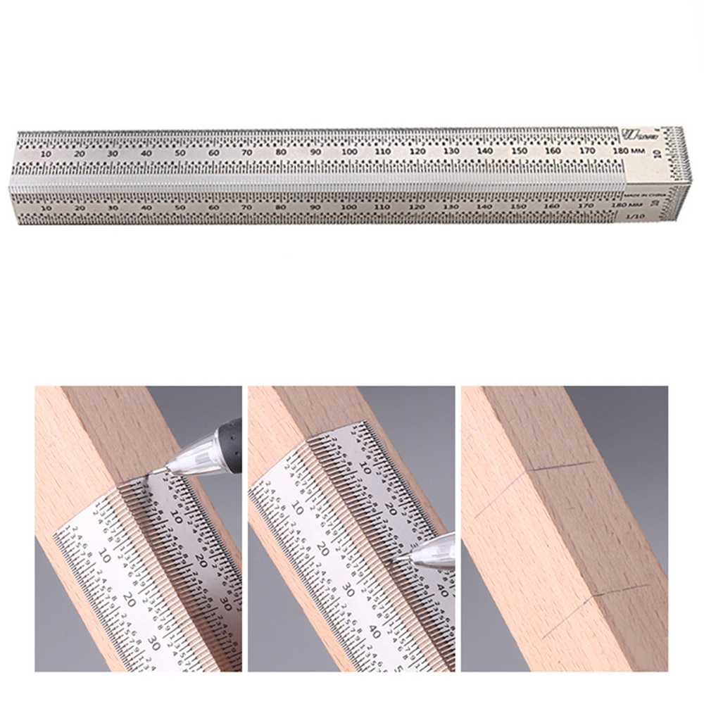 Righello di Precisione in Acci - Woodworking Marking Gauge recensione e prezzo