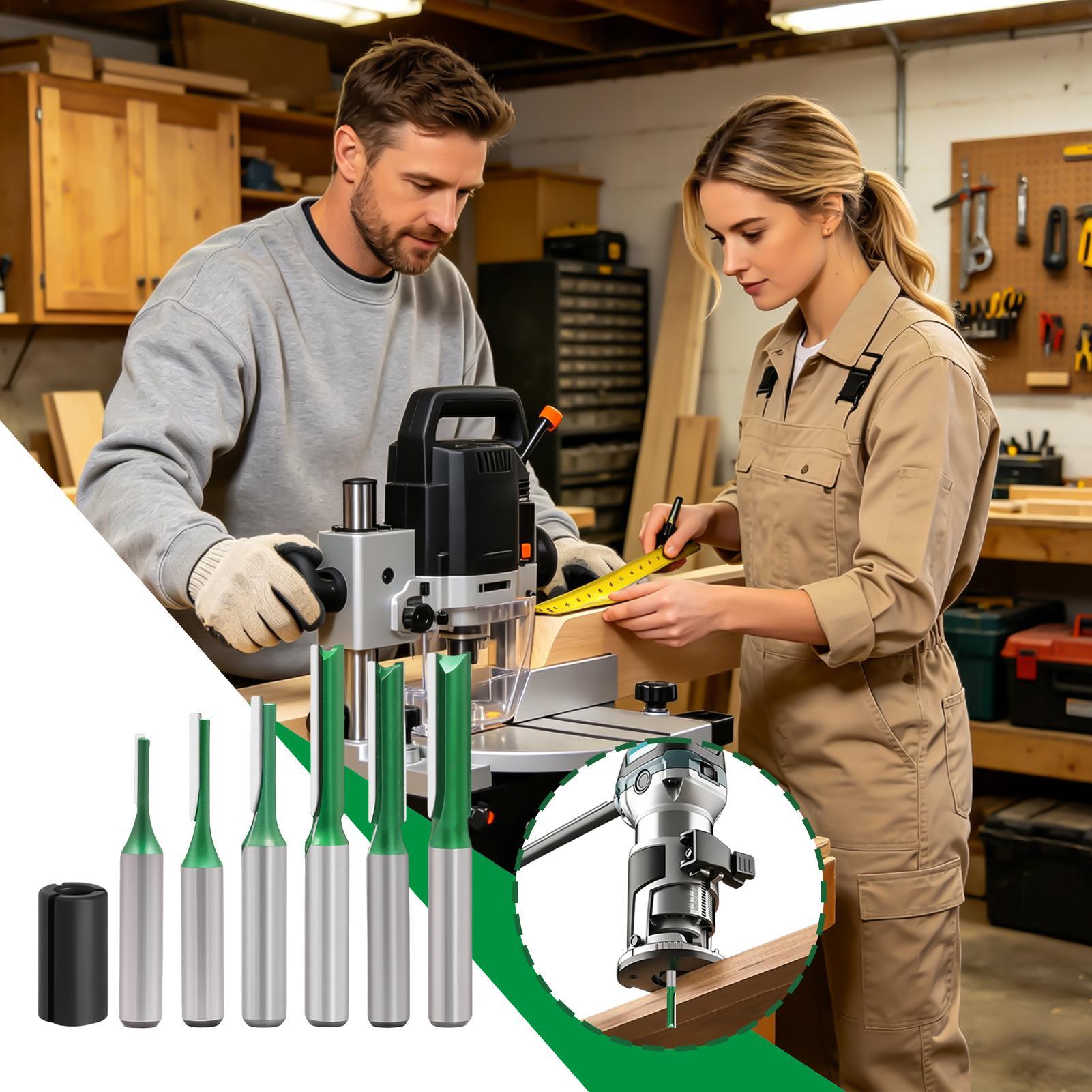 Fresa diritta con diametro del - Router Bits For Woodworking recensione e prezzo