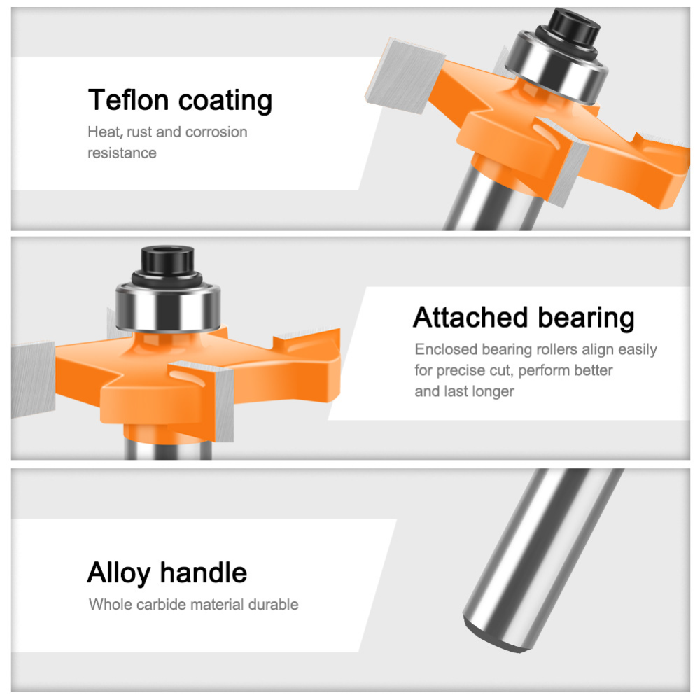 Fresa a 4 lame per scanalature - Router Bits For Woodworking recensione e prezzo