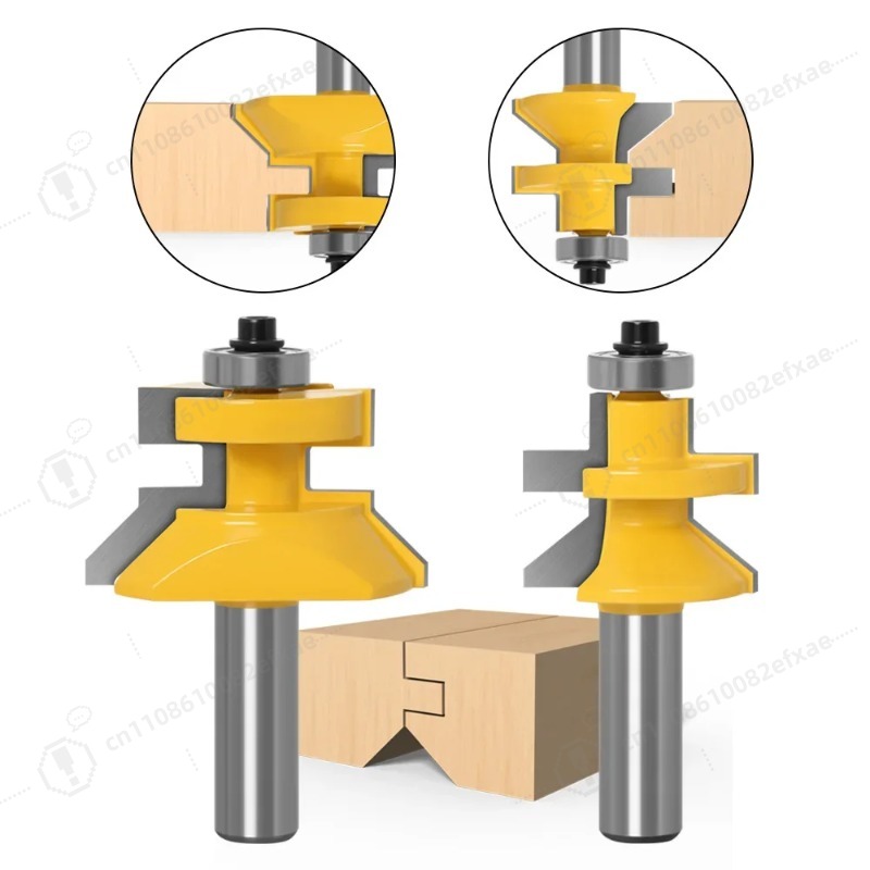 Set di 2 frese a V e a lingua  - Woodworking Quote recensione e prezzo