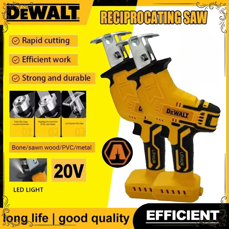 Sega a sciabola Dewalt Brushle - Woodworking Essential Tools recensione e prezzo