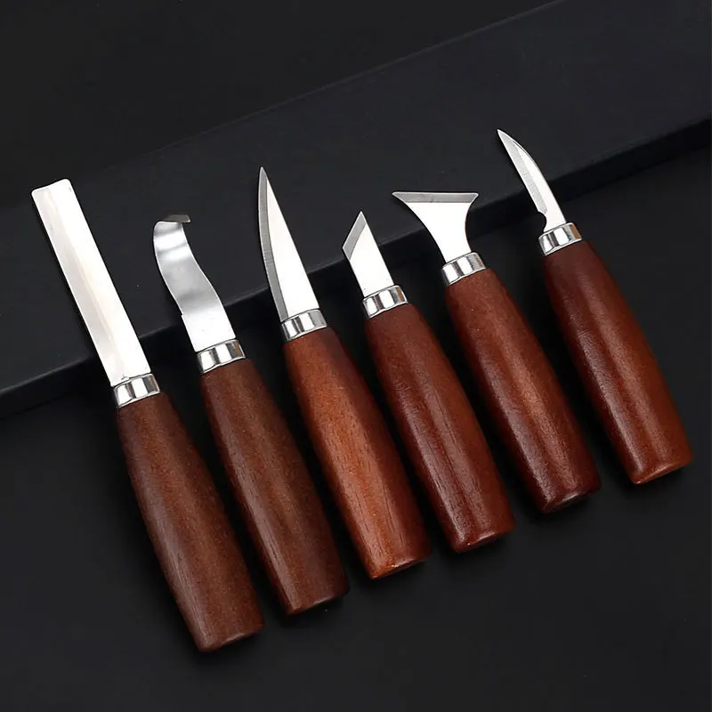 Set di 6 Utensili per Intaglio - Woodworking Knife recensione e prezzo