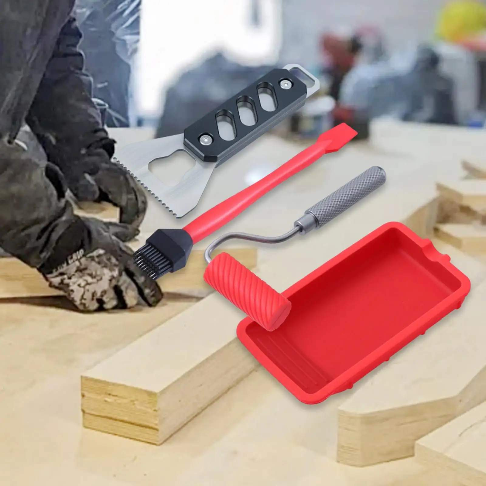 Spalmatore di colla con vassoi - Woodworking Glue Roller recensione e prezzo