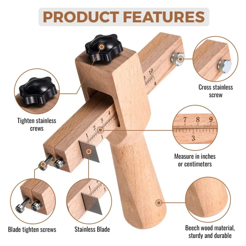 Nuovo taglierina per cintura r - Woodworking Veneer Cutter recensione e prezzo